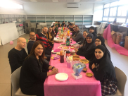 تنظيم افطار جماعي لطاقم المعلمين في مدرسة يافا المستقبل